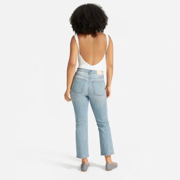 Everlane The Cheeky Bootcut Jean, Size 25 Crop - Picture 2 of 8